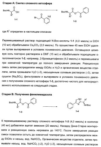 N-(1-(1-бензил-4-фенил-1н-имидазол-2-ил)-2,2-диметилпропил)бензамидные производные и родственные соединения в качестве ингибиторов кинезинового белка веретена (ksp) для лечения рака (патент 2427572)