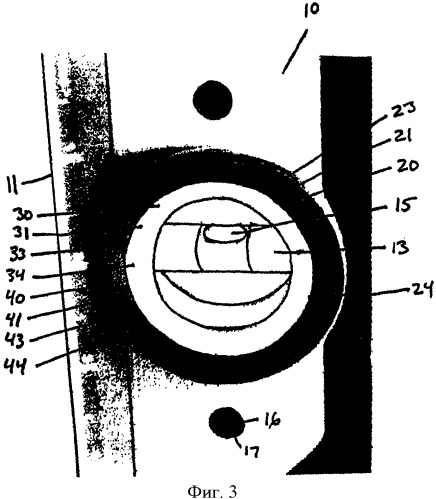 Конструкция и способ прикрепления и защиты ампул в уровнях (патент 2367907)