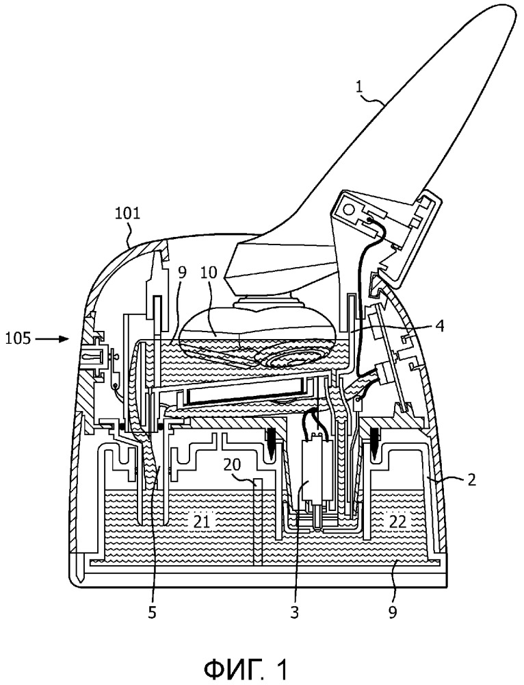 Система очистки бреющего узла (патент 2649949)