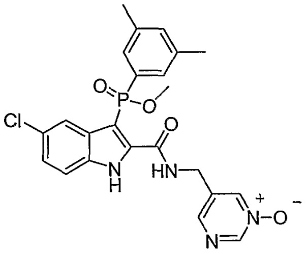 Фосфоиндолы как ингибиторы вич (патент 2393163)
