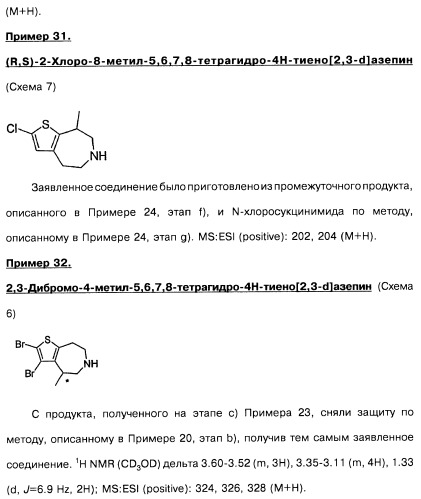 Замещенные производные азепина, фармацевтическая композиция и способ лечения заболеваний, расстройств и/или патологических состояний, при которых желательно модулирование функции 5ht2c-рецепторов (патент 2485125)