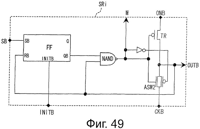 Триггер, регистр сдвига, схема возбуждения устройства отображения, устройство отображения и панель устройства отображения (патент 2507680)