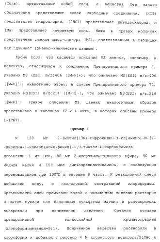 Азолкарбоксамидное соединение или его фармацевтически приемлемая соль (патент 2461551)