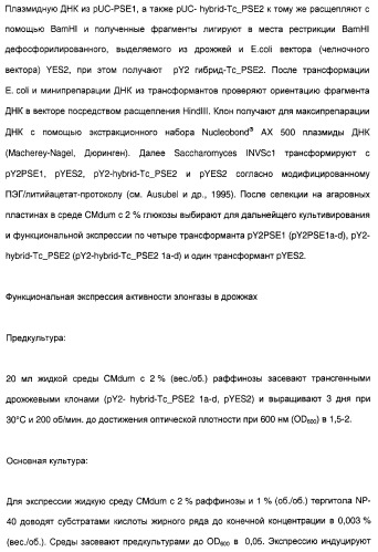 Новый ген элонгазы и способ получения полиненасыщенных кислот жирного ряда (патент 2311457)