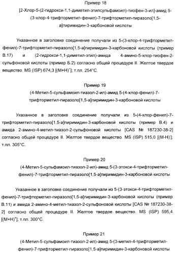 Производные пиразол-пиримидина в качестве антагонистов mglur2 (патент 2402553)