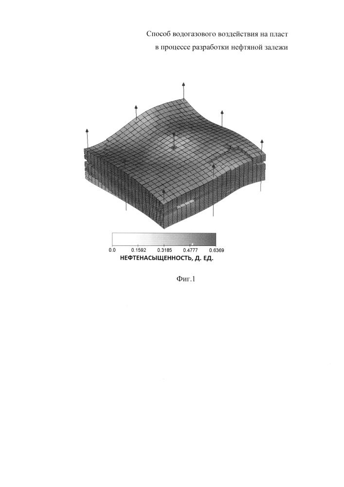 Способ водогазового воздействия на пласт в процессе разработки нефтяной залежи (патент 2613404)