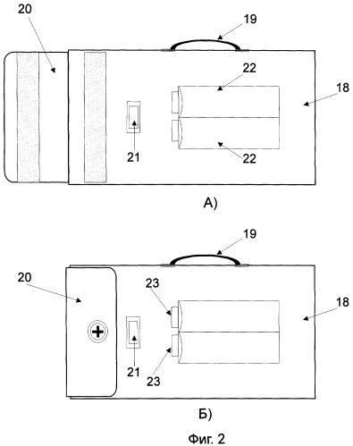 Носилки бескаркасные (патент 2318484)