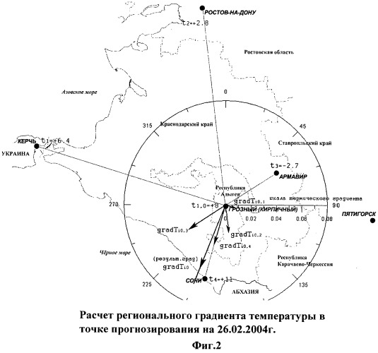 Способ прогнозирования времени наступления и уровня паводков (патент 2480825)