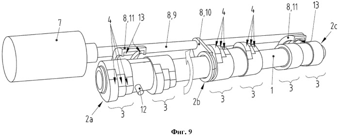 Двигатель внутреннего сгорания и привод клапанов для двигателя внутреннего сгорания (патент 2524478)