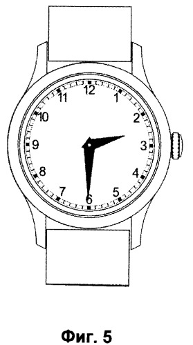 Способ индикации на часах текущего часа и минут текущего часа одной стрелкой и часы с одной стрелкой (патент 2511700)