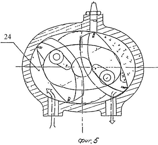 Роторный двигатель внутреннего сгорания (патент 2386824)