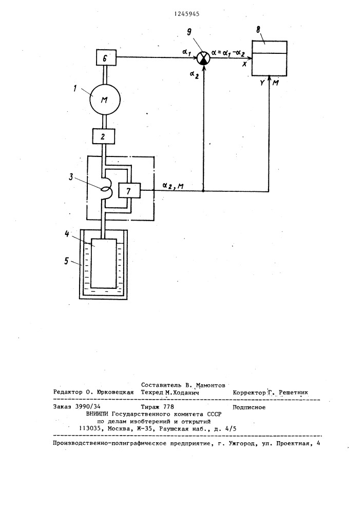 Реогониометр (патент 1245945)
