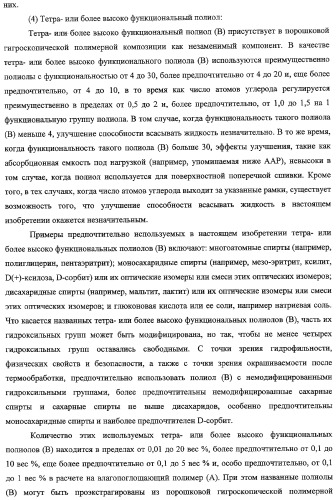 Порошковая гигроскопическая полимерная композиция и способ ее получения (патент 2322463)