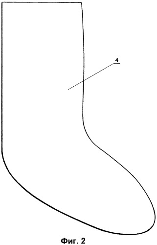 Многослойный носок и способ его изготовления (патент 2492780)