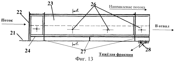 Промывочно-обогатительный прибор для переработки металлоносных песков (патент 2403978)