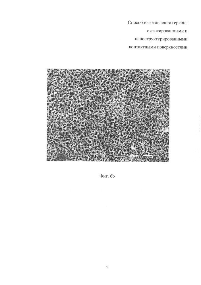 Способ изготовления геркона с азотированными и наноструктурированными контактными поверхностями (патент 2664506)