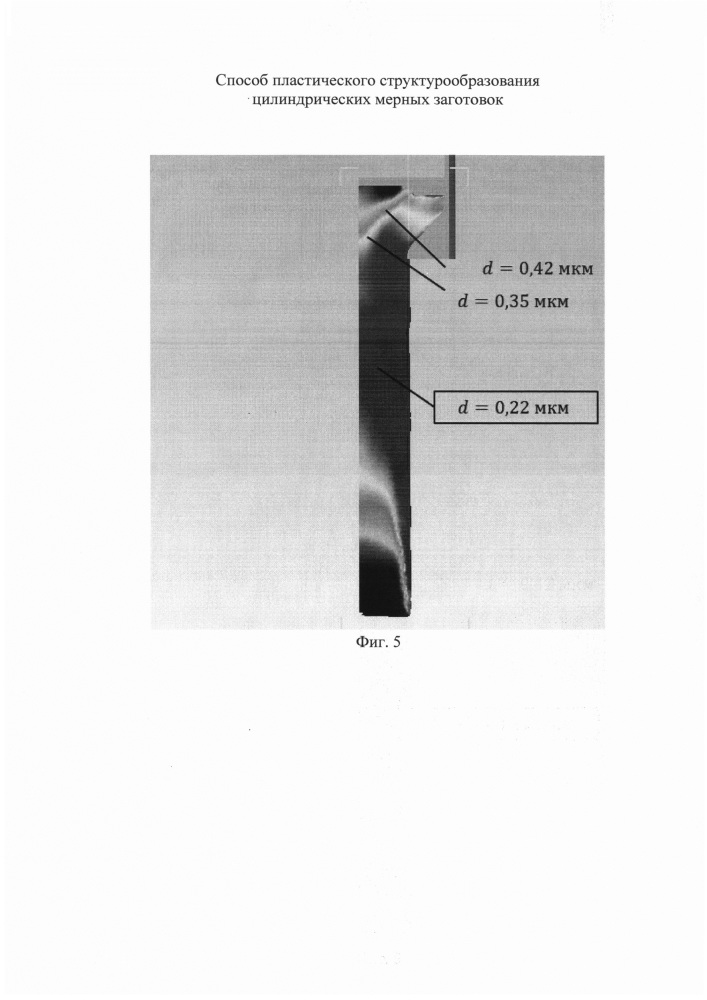 Способ пластического структурообразования цилиндрических мерных заготовок (патент 2657274)
