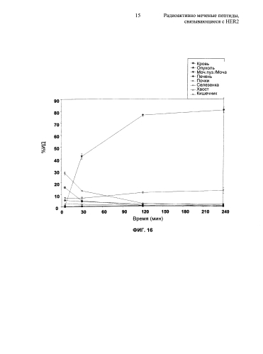 Радиоактивно меченые пептиды, связывающиеся с her2 (патент 2592685)