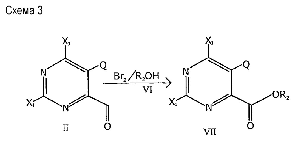 2,6 -дигалоген-5-алкокси-4-замещенные-пиримидины, пиримидинкарбальдегиды и способы получения и применения (патент 2626957)