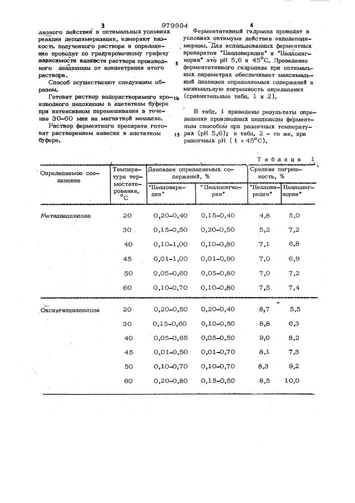 Способ количественного определения водорастворимых производных целлюлозы в их растворах (патент 979994)