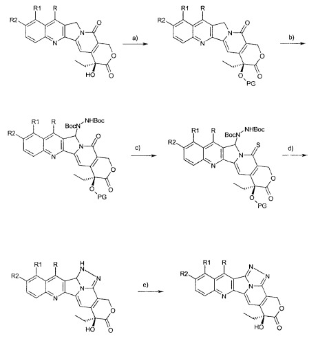 Производные камптотецина с противоопухолевой активностью (патент 2441009)