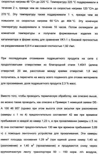 Непрерывный способ изготовления геометрических формованных изделий из катализатора к (патент 2507001)