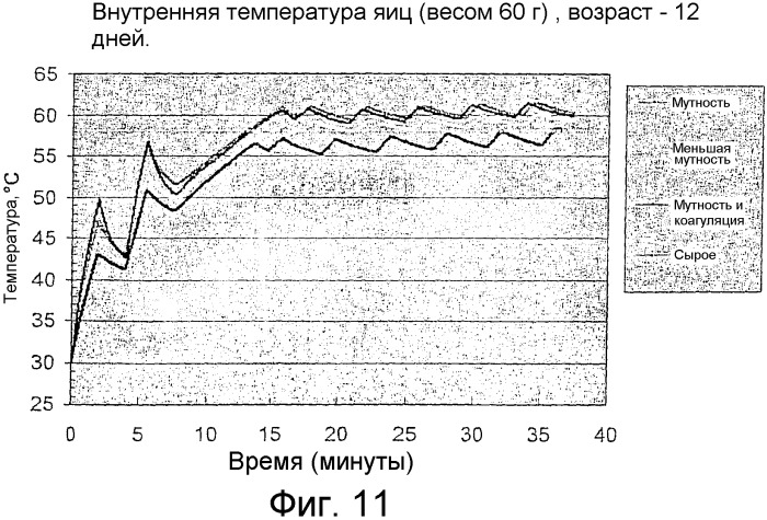 Пастеризация яиц в скорлупе (патент 2357419)