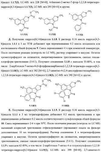 Замещенные пирроло[4,3-b]индолы, комбинаторная и фокусированная библиотеки, фармацевтическая композиция, способы их получения и применения (патент 2320662)