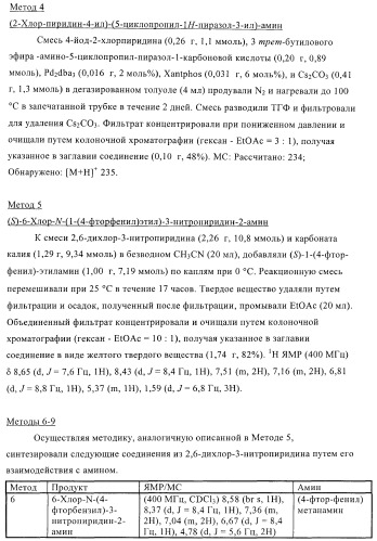 Производные пиразолиламинопиридина, пригодные в качестве ингибиторов киназы (патент 2415852)