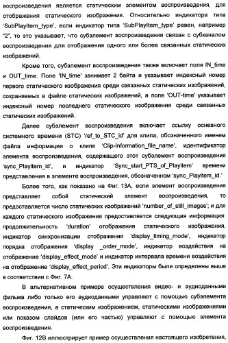 Носитель записи со структурой данных для управления воспроизведением записанных на нем показов слайдов и способы и устройства записи и воспроизведения (патент 2335810)