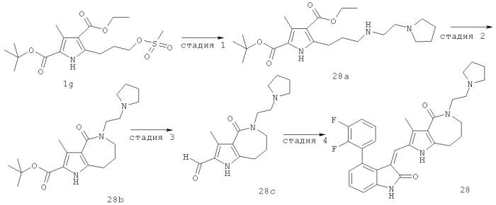 Гетероциклические азотистые производные пиррола, их получение и фармацевтическое применение (патент 2473543)