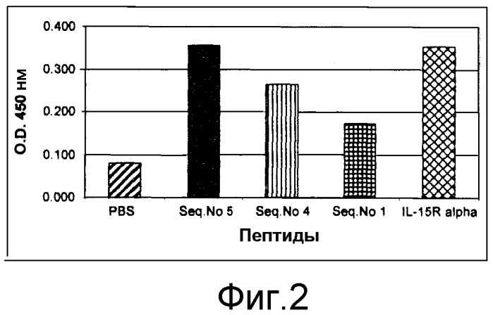 Пептид-антагонист активности интерлейкина-15 (патент 2506270)
