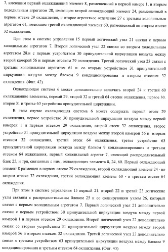 Холодильник многофункциональный (два варианта) и способ охлаждения в камере холодильника многофункционального (четыре варианта) (патент 2376536)