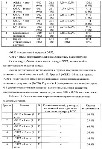 Поливалентные иммуногенные композиции pcv2 и способы получения таких композиций (патент 2488407)