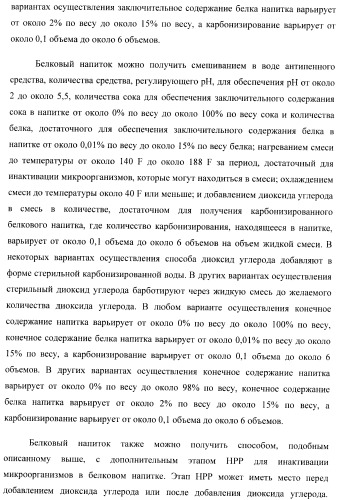 Белковый напиток и способ его получения (патент 2432091)