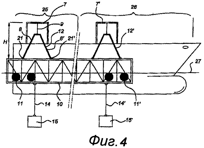 Система мягкой швартовки у причала (патент 2387754)