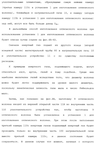 Установка для изготовления оптического волокна и способ изготовления оптического волокна (патент 2482078)