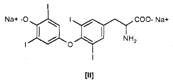 Способ получения гормонов щитовидной железы и их солей (патент 2561125)