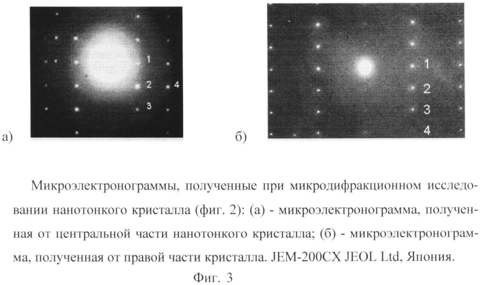Способ визуализации ротационного искривления решетки нанотонких кристаллов (патент 2570106)