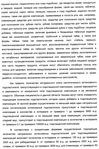 Композиция интенсивного подсластителя с жирной кислотой и подслащенные ею композиции (патент 2417032)