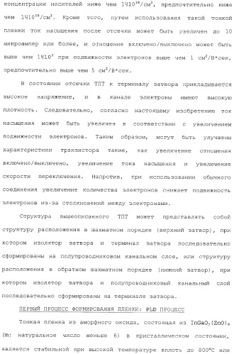 Аморфный оксид и полевой транзистор с его использованием (патент 2369940)