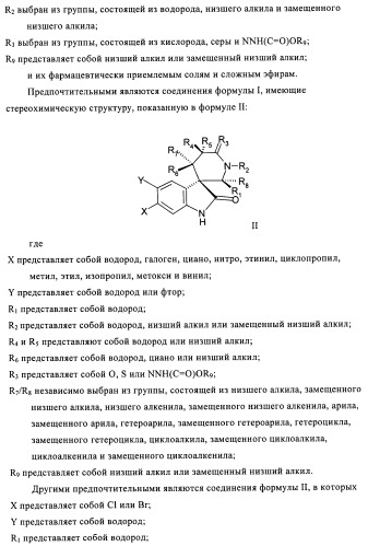 Производные спироиндолинона (патент 2435771)