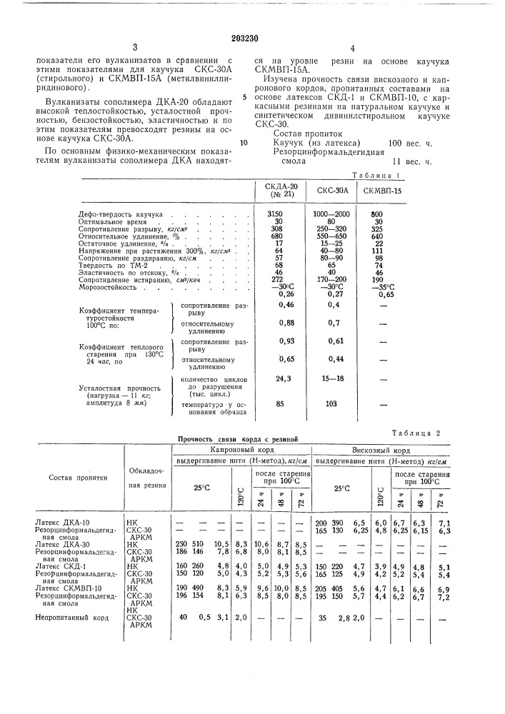 Способ получения синтетического каучука (патент 203230)