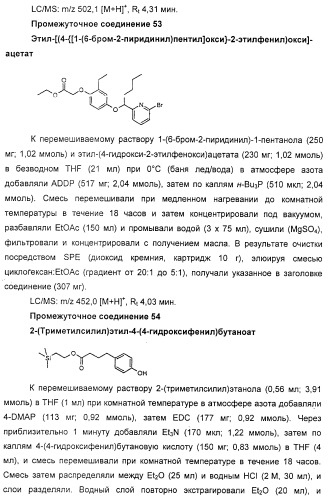 Производные фенилалкановой кислоты и фенилоксиалкановой кислоты, их применение и содержащая их фармацевтическая композиция (патент 2323929)