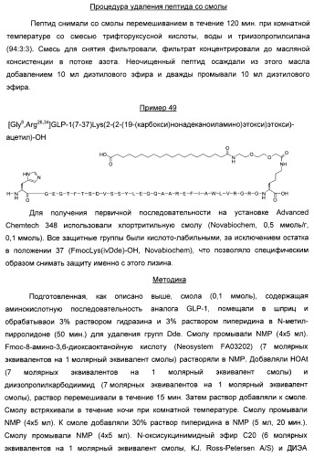 Производные глюкагон-подобного пептида-1 (glp-1) (патент 2401276)