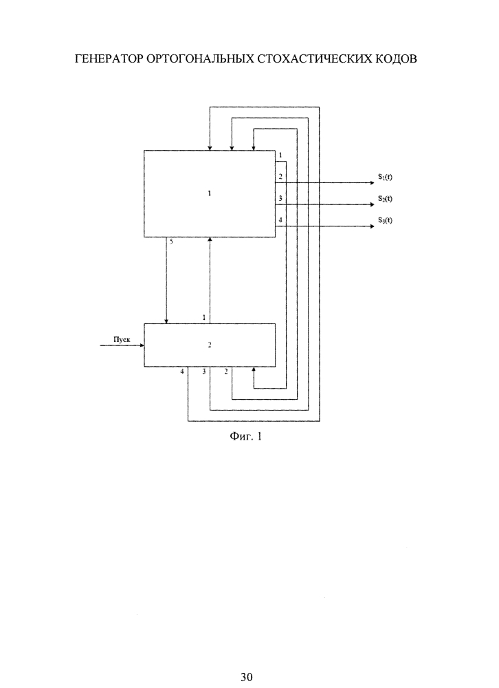 Генератор стохастических ортогональных кодов (патент 2615322)