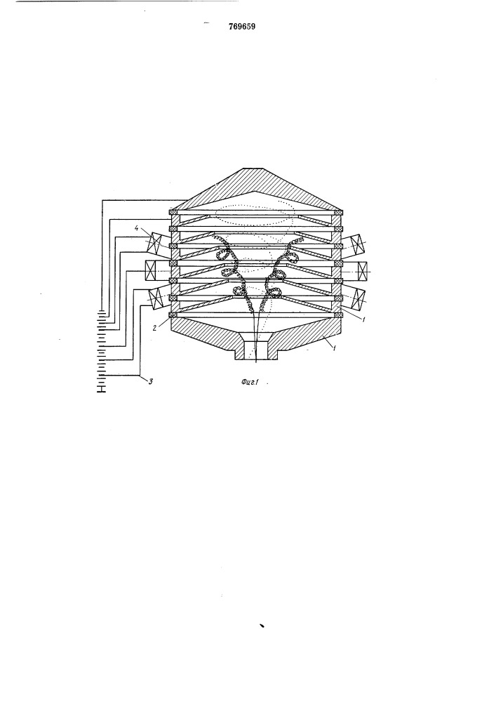 Коллектор электронной лампы (патент 769659)