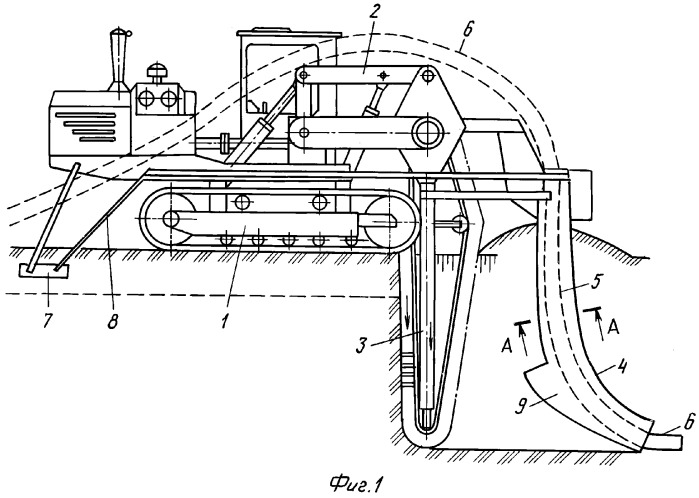 Способ строительства трубчатых дренажных систем в водонасыщенных грунтах и дреноукладчик для его осуществления (патент 2279507)
