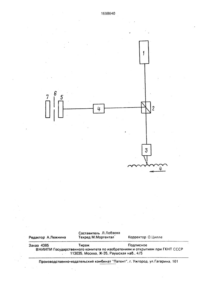 Способ измерения шероховатости поверхности изделия (патент 1698640)