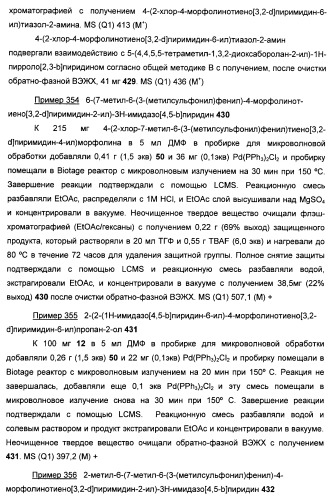 Ингибиторы фосфоинозитид-3-киназы и содержащие их фармацевтические композиции (патент 2437888)